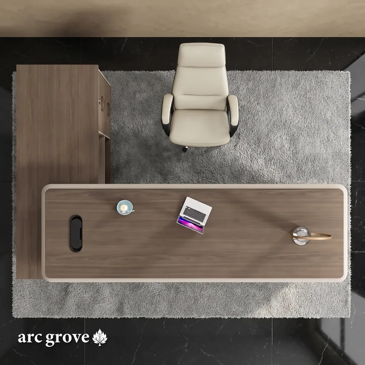Rigby · Modern L-Shaped Executive Desk