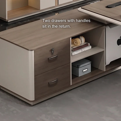 Rigby · Modern L-Shaped Executive Desk