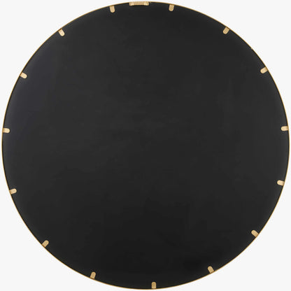 Guindarohan Gold Frame Round Mirror