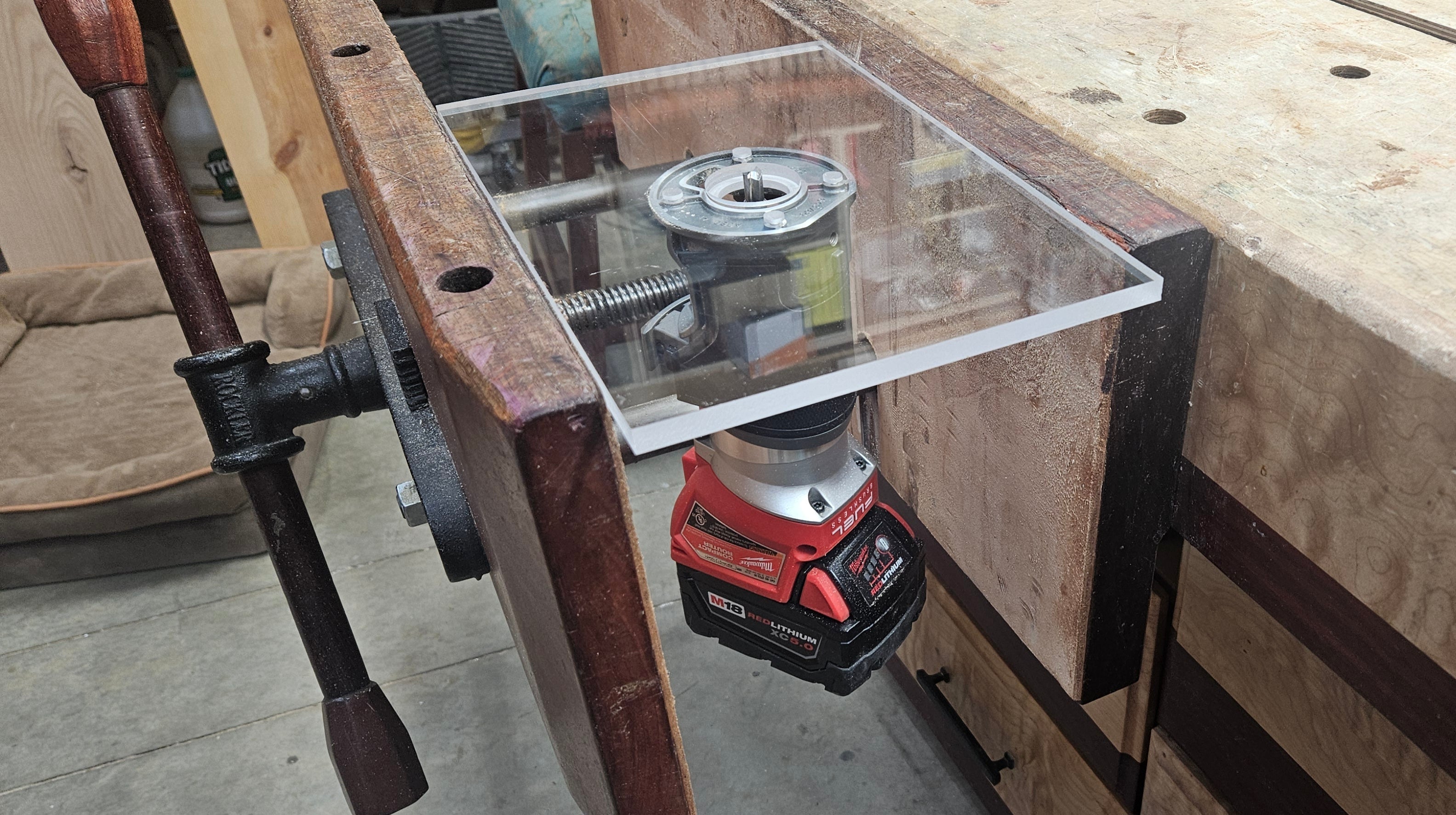 Rectangle Shaped Trim Router Plate, No tabs - Choose your router ...
