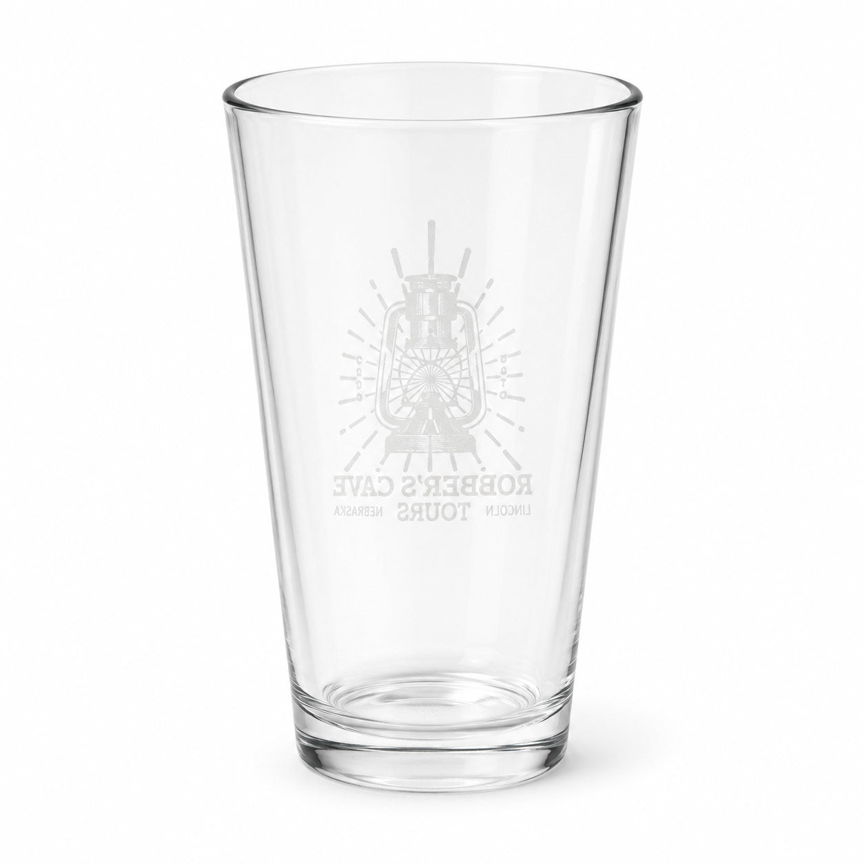 Robber's Cave Pint Glass | 16 oz | Robber's Cave