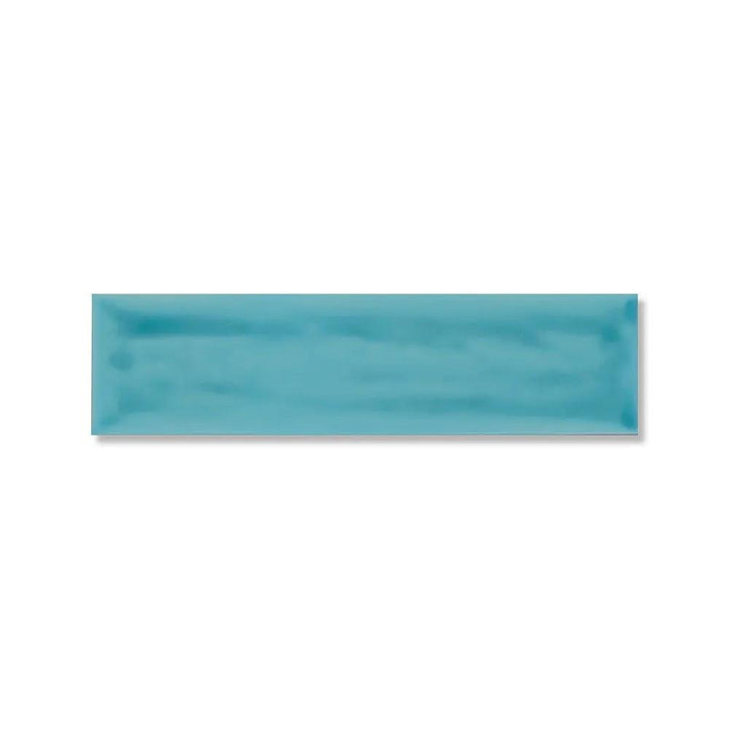 Roca Flow Atoll Blue Polished Ceramic Tiles 3x12