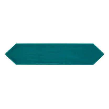Roca Flow Peacock Green Polished Ceramic Tiles 3x12