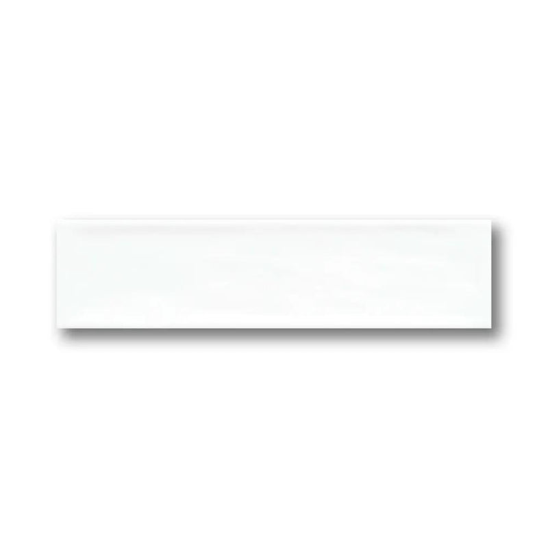 Roca Flow White Polished Ceramic Tiles 3x12