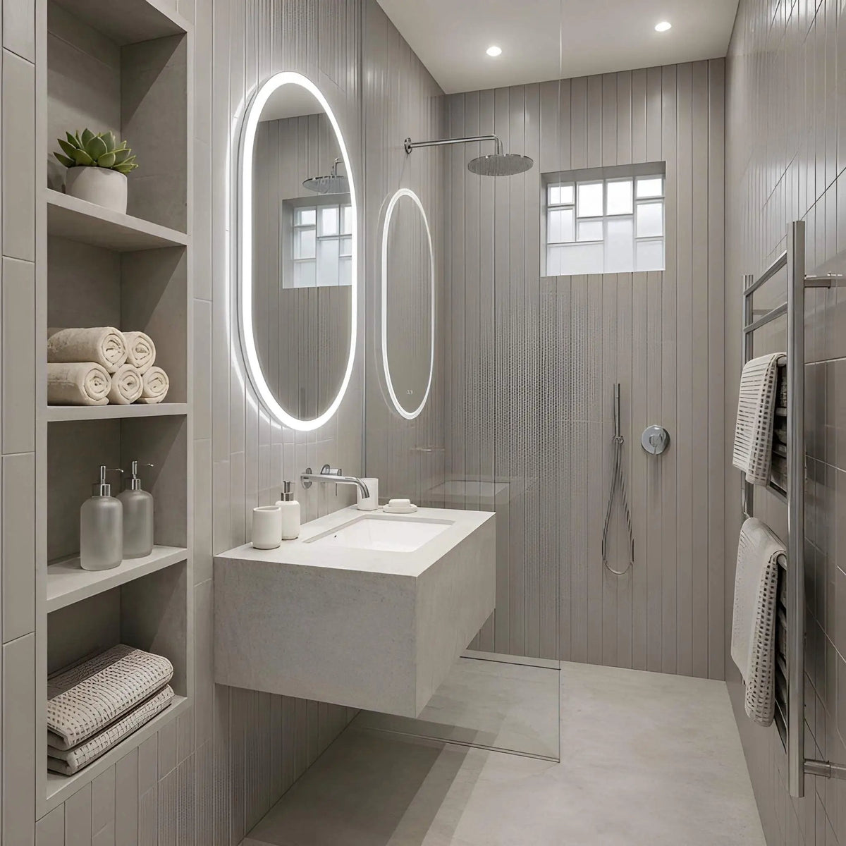 Roca Silver Drift Polished Ceramic Tiles 3x12