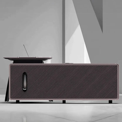 Zyner · Luxury L-Shaped Executive Desk