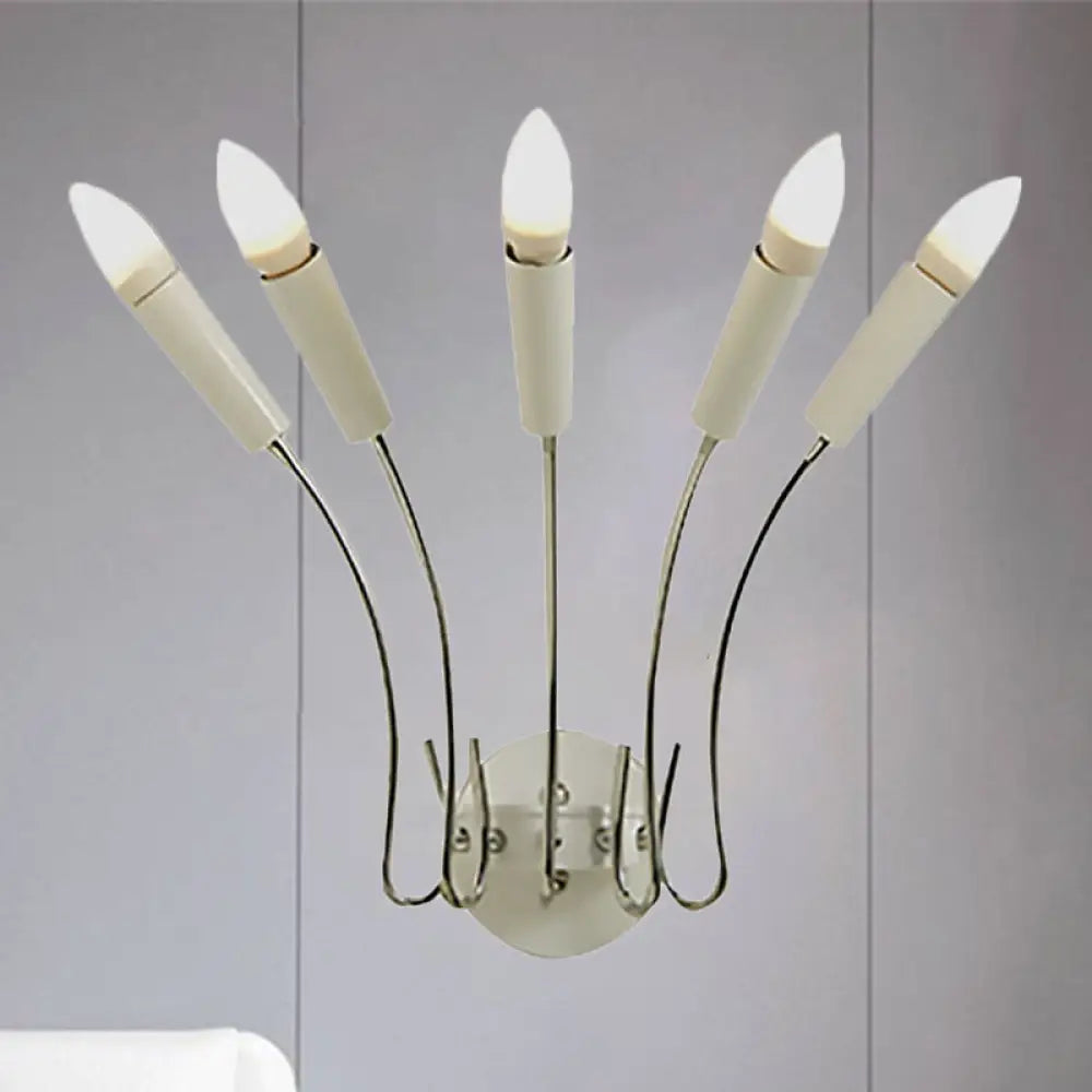 DecorBites™ Rocket Wall Lamp - Contemporary Metal Sconce with 5 Lights for Living Room