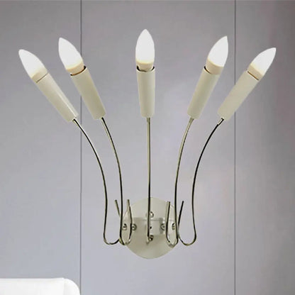 DecorBites™ Rocket Wall Lamp - Contemporary Metal Sconce with 5 Lights for Living Room