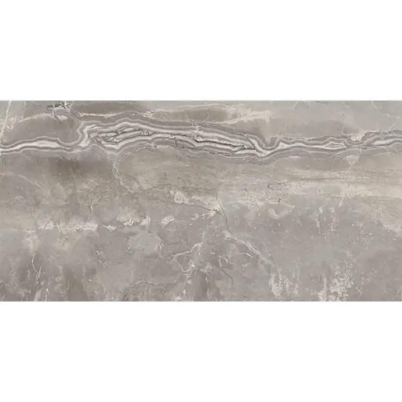 Romano Greige Polished Marble Look Porcelain Tiles 12x24