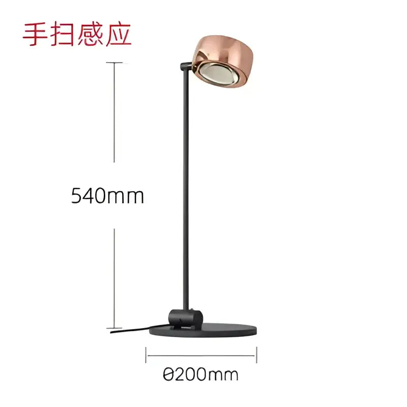 Rose gold designer fishing floor lamp for living room