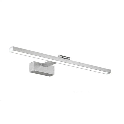 DecorBites™ Rotatable LED Vanity Mirror Light: Sleek Metal Linear Wall Sconce for Bathrooms