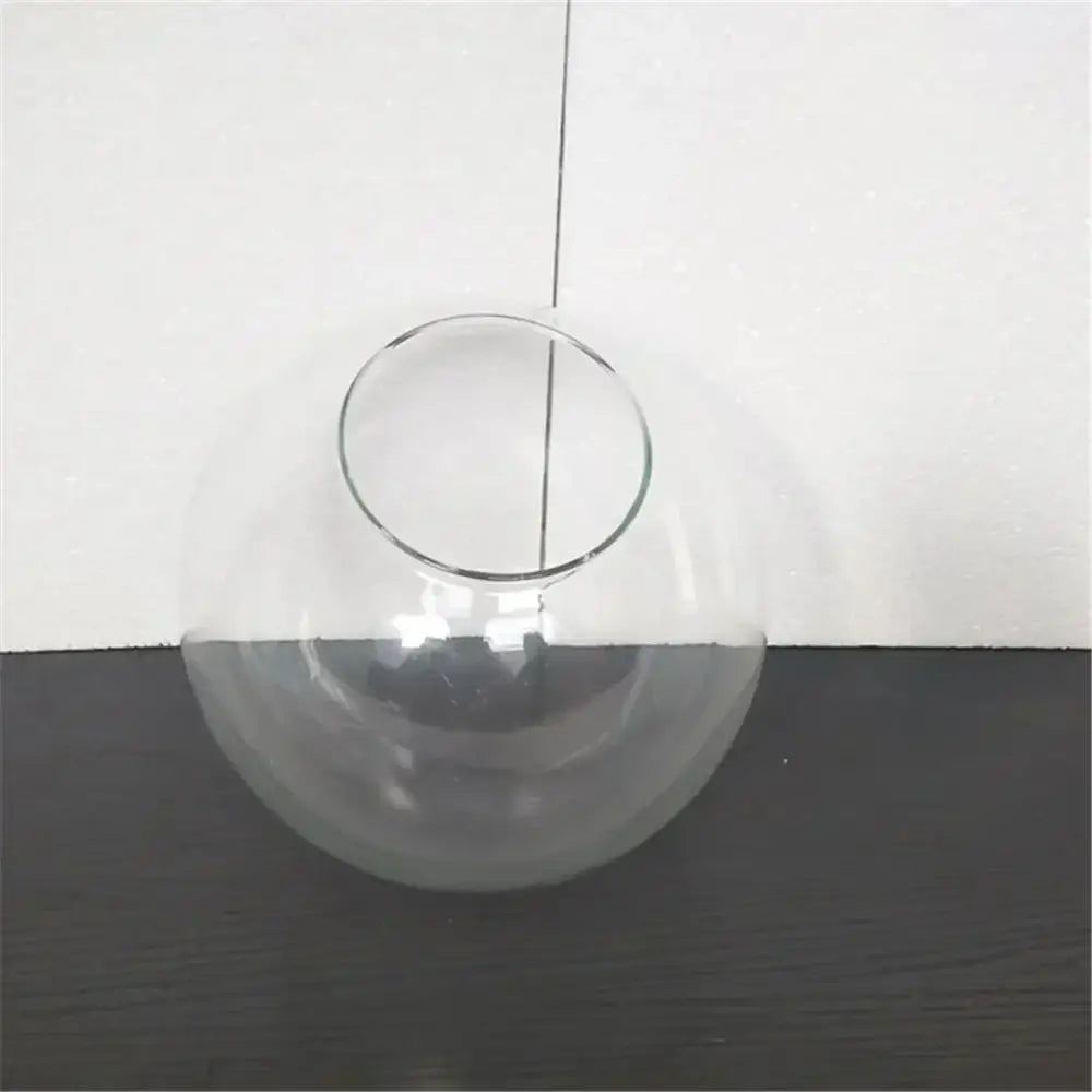 Round clear glass lamp shade replacement living room fishbowl cover