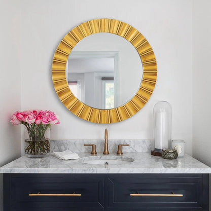 Round Wall Mirrors Decorative Modern Wall-Mounted Mirrors