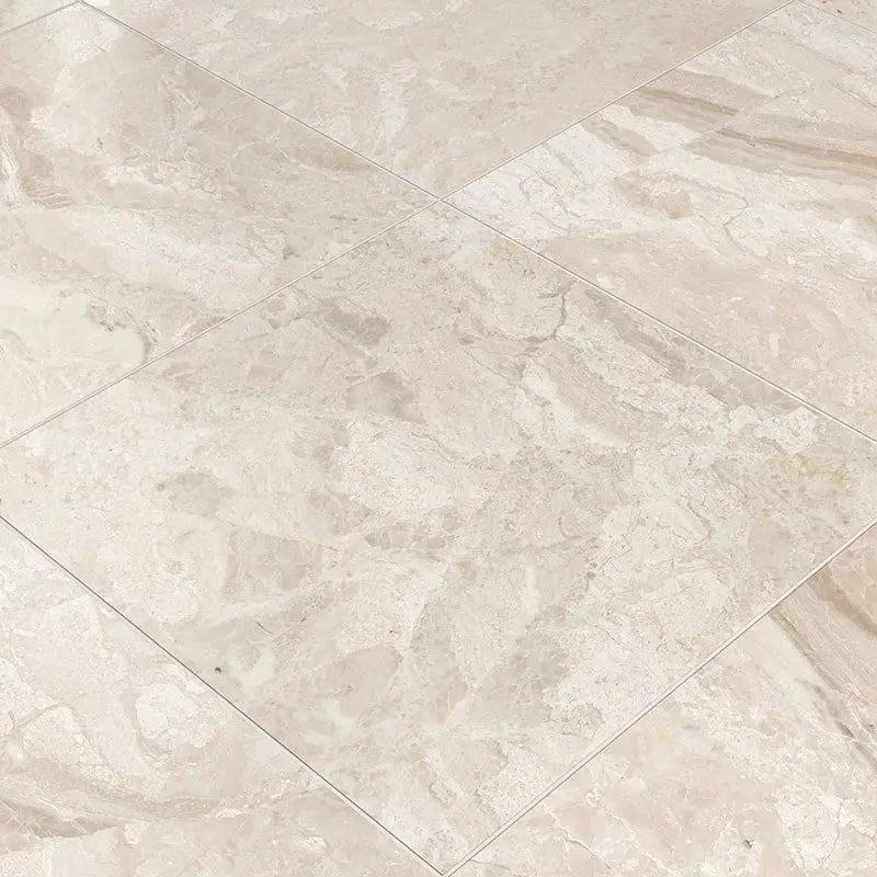 Royal Beige Honed Marble Tiles 24x24