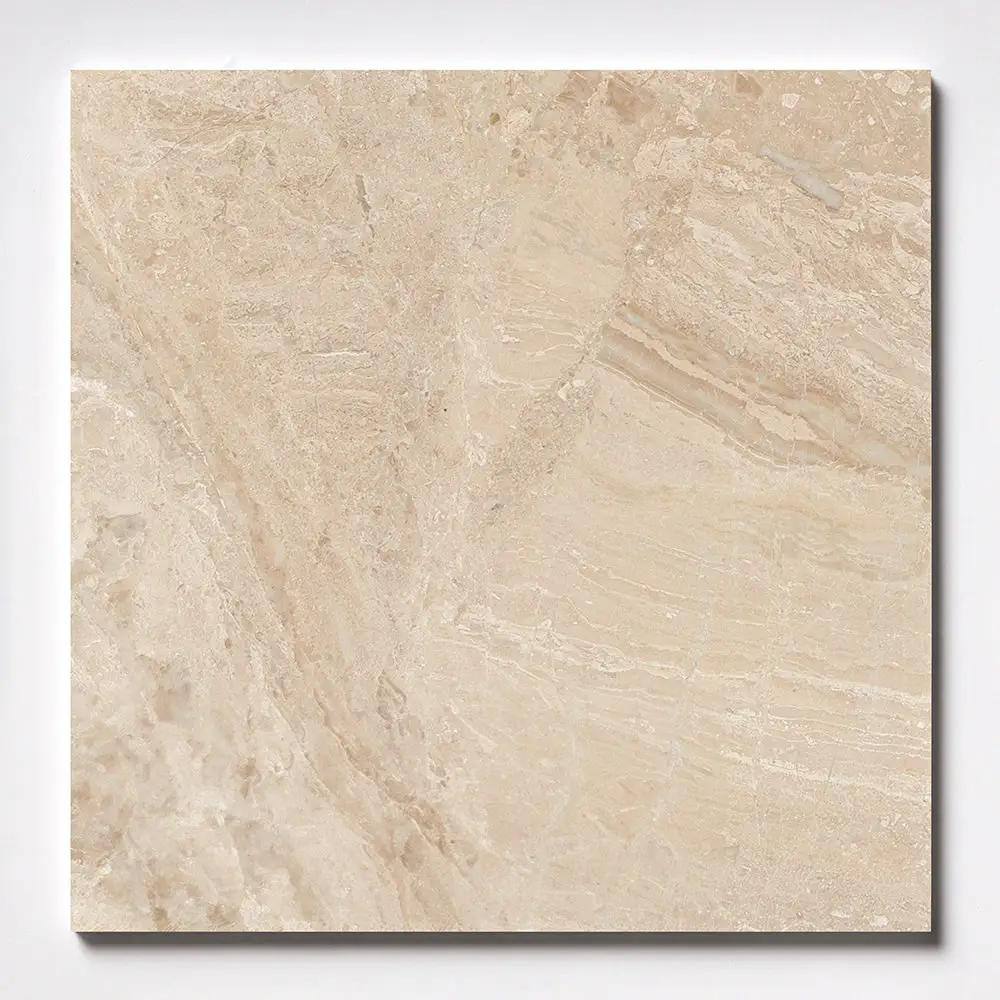 Royal Beige Honed Marble Tiles 18x18