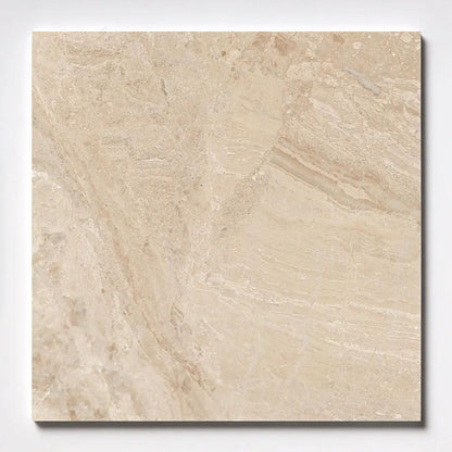 Royal Beige Honed Marble Tiles 18x18