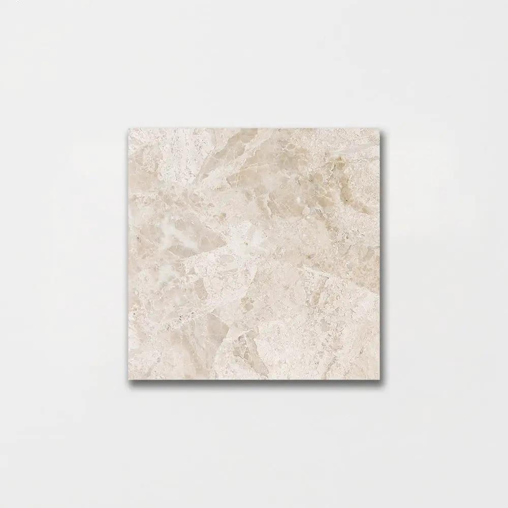 Royal Beige Honed Marble Tiles 5 1/2x5 1/2