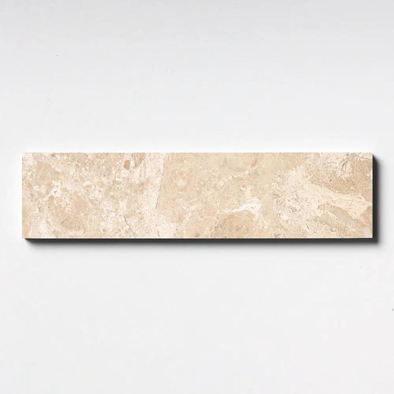 Royal Beige Honed Subway Marble Tiles 3x12