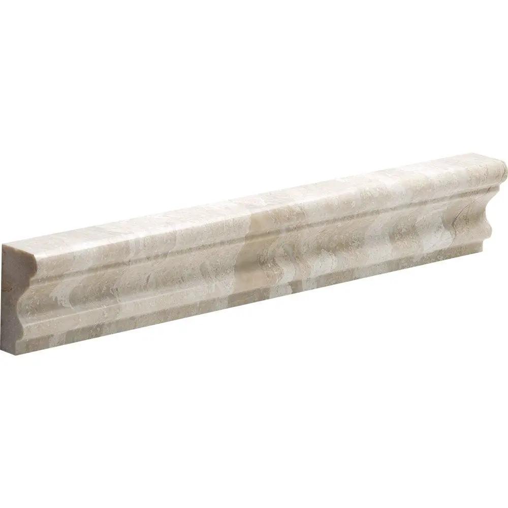 Royal Beige Polished Andorra Marble Moldings 2x12