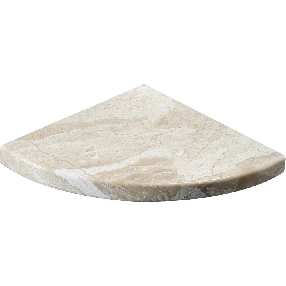 Royal Beige Polished Marble Corner Shelves 8x8