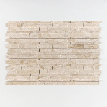 Royal Beige Polished Slides Marble Mosaics 11x17