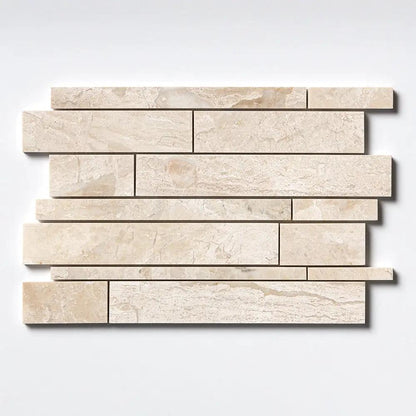 Royal Beige Polished Slides Marble Mosaics 11x17