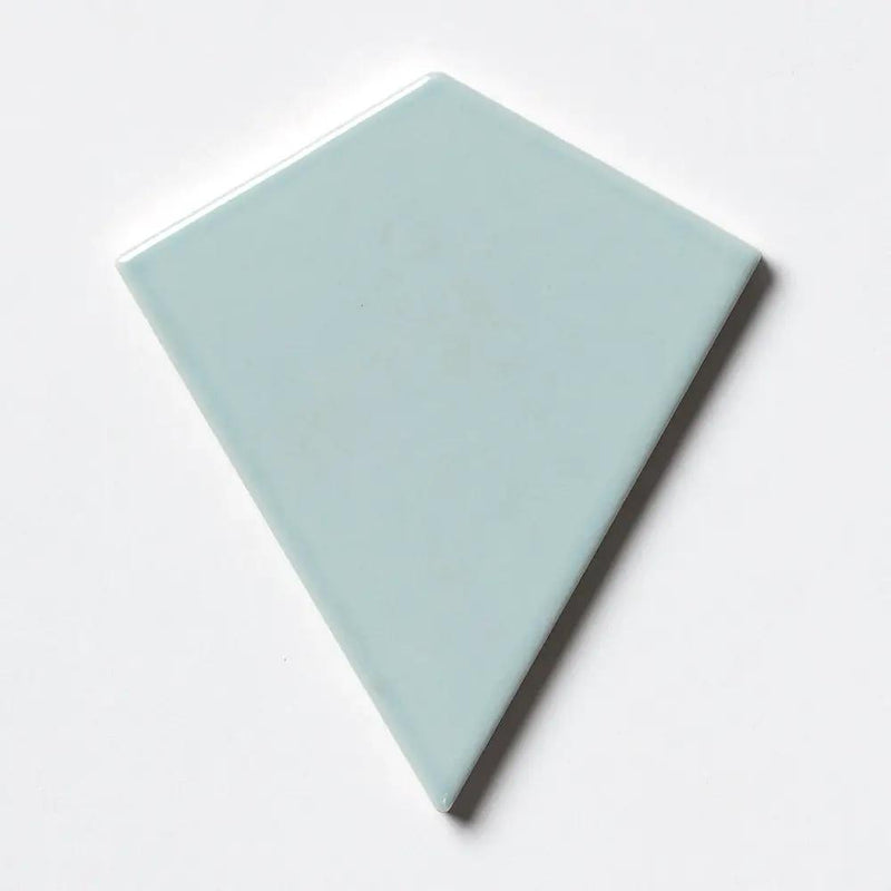 Seafoam Glossy Diamante Ceramic Tiles 6x6