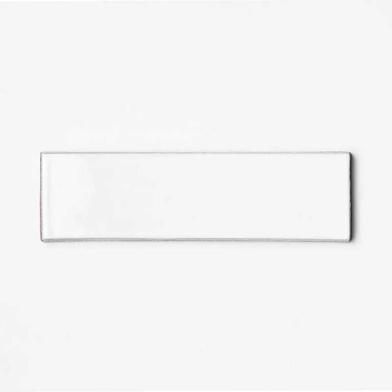 Royal White Glossy 2 1/4x7 7/8x3/8