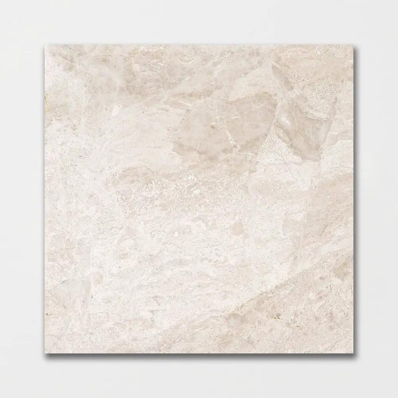 Royal Beige Polished Marble Tiles 18x18