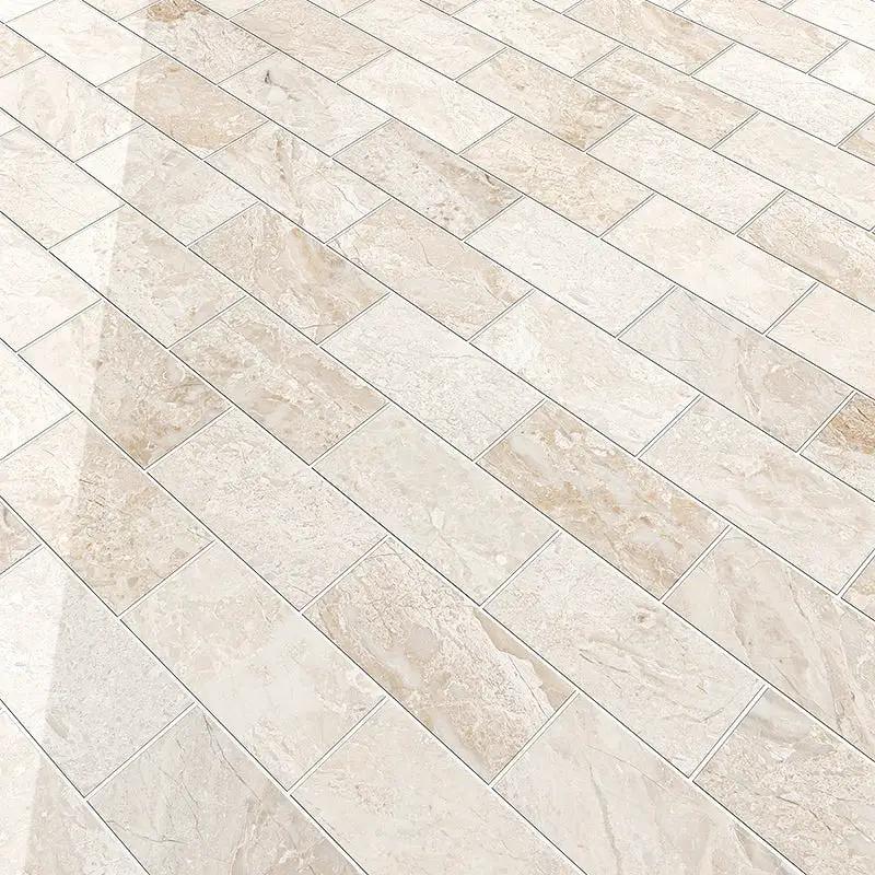 Royal Beige Polished Marble Tiles 2 3/4x5 1/2