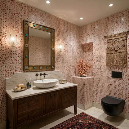 Rubin Glossy Polca Colore Look Ceramic Mosaics 11 1/2x11 1/2