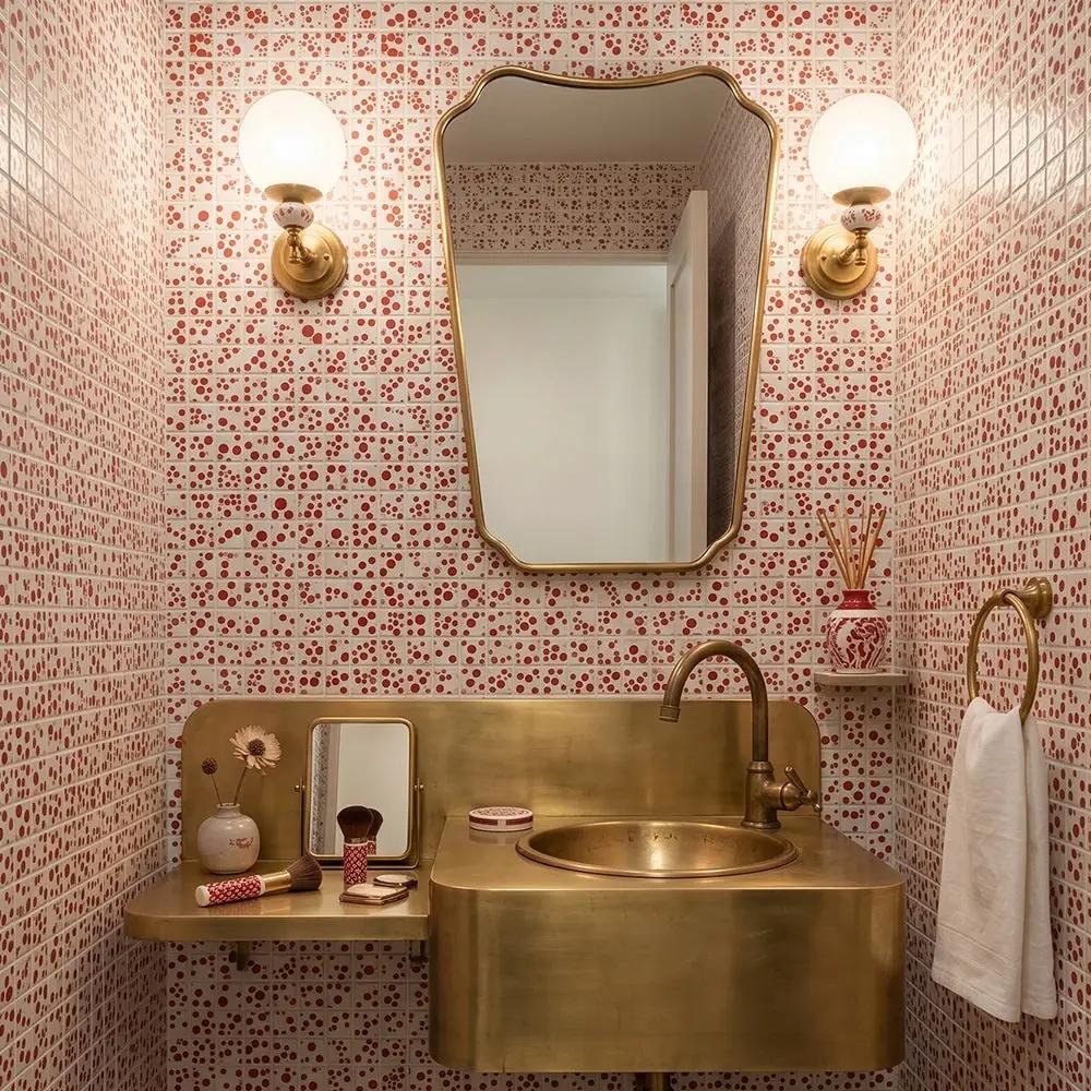 Rubin Glossy Polca Colore Look Ceramic Mosaics 11 1/2x11 1/2
