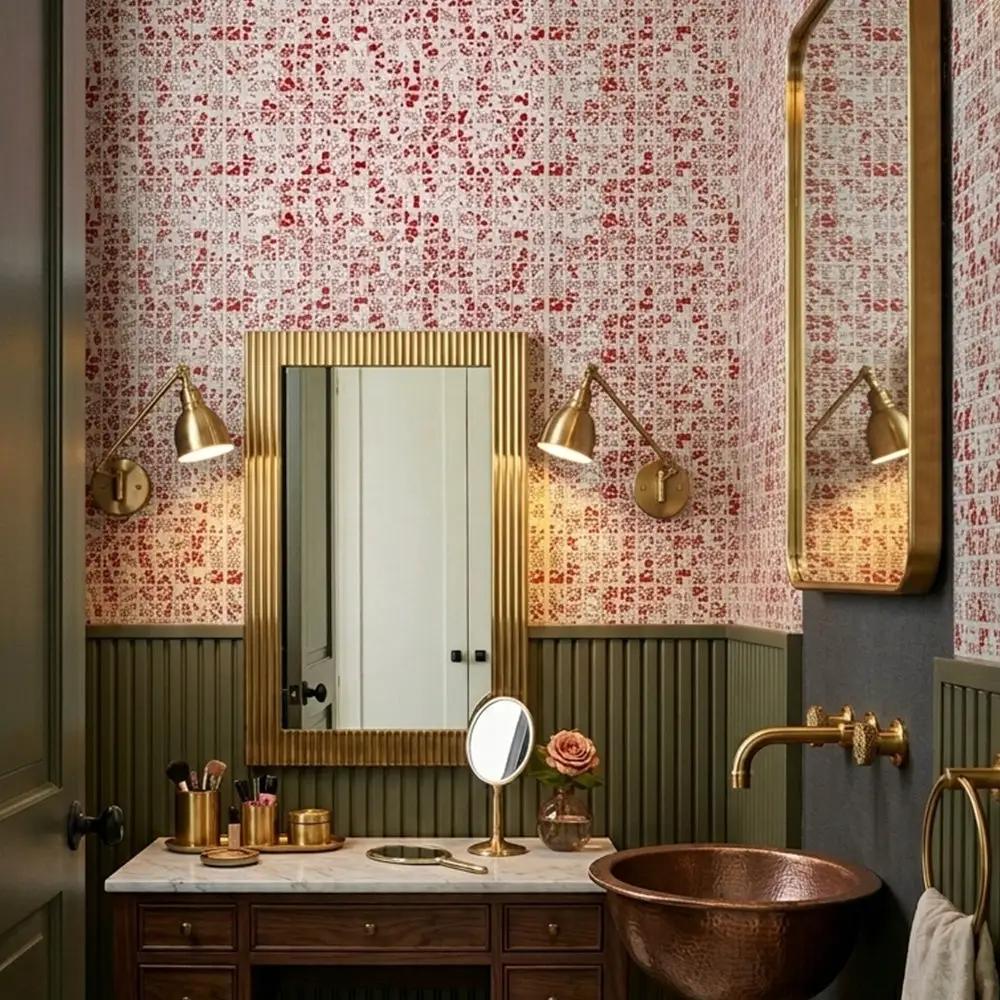 Rubin Glossy Polca Colore Look Ceramic Mosaics 11 1/2x11 1/2