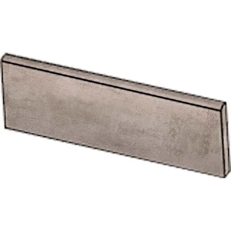Runway Tortore Honed Bullnose Concrete Look Porcelain Base 4x24