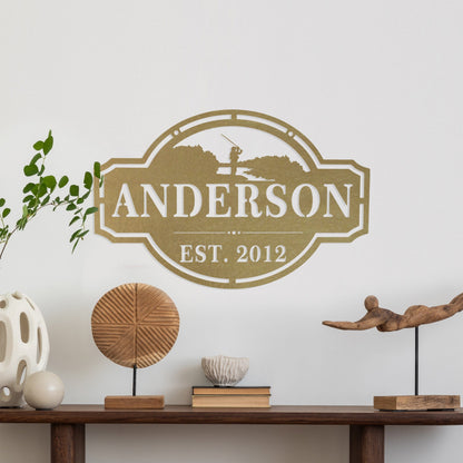 [COL] Home on the Range Oversized Address Plaque - House Number Sign