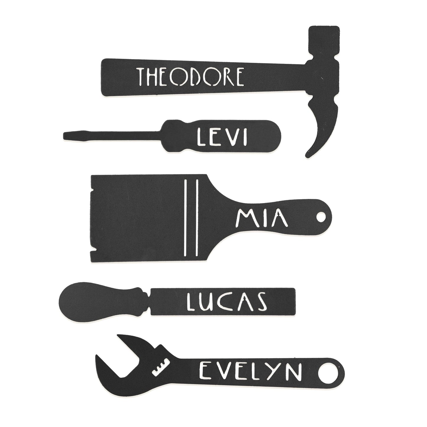 [COL] No One Else Measures Up to Dad Family Name Sign - Custom Fathers Day Gifts