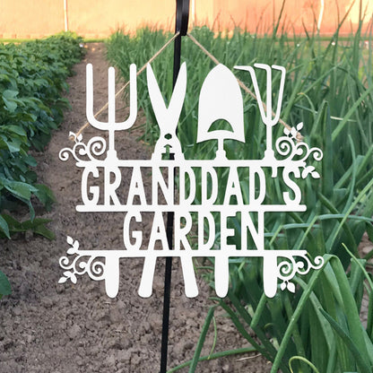 [COL] Find Me In The Garden Custom Sign - 2 Styles - Personalized Gardening Decor Outdoor Signs