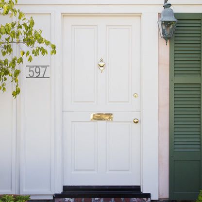 [COL] Simple Address Plaque - 3 Sizes - Address Numbers for Outside