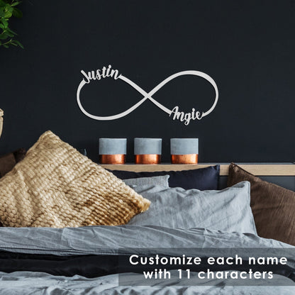 [COL] Infinity Sign- bedroom wall decor for couples, anniversary and wedding, eternity symbol