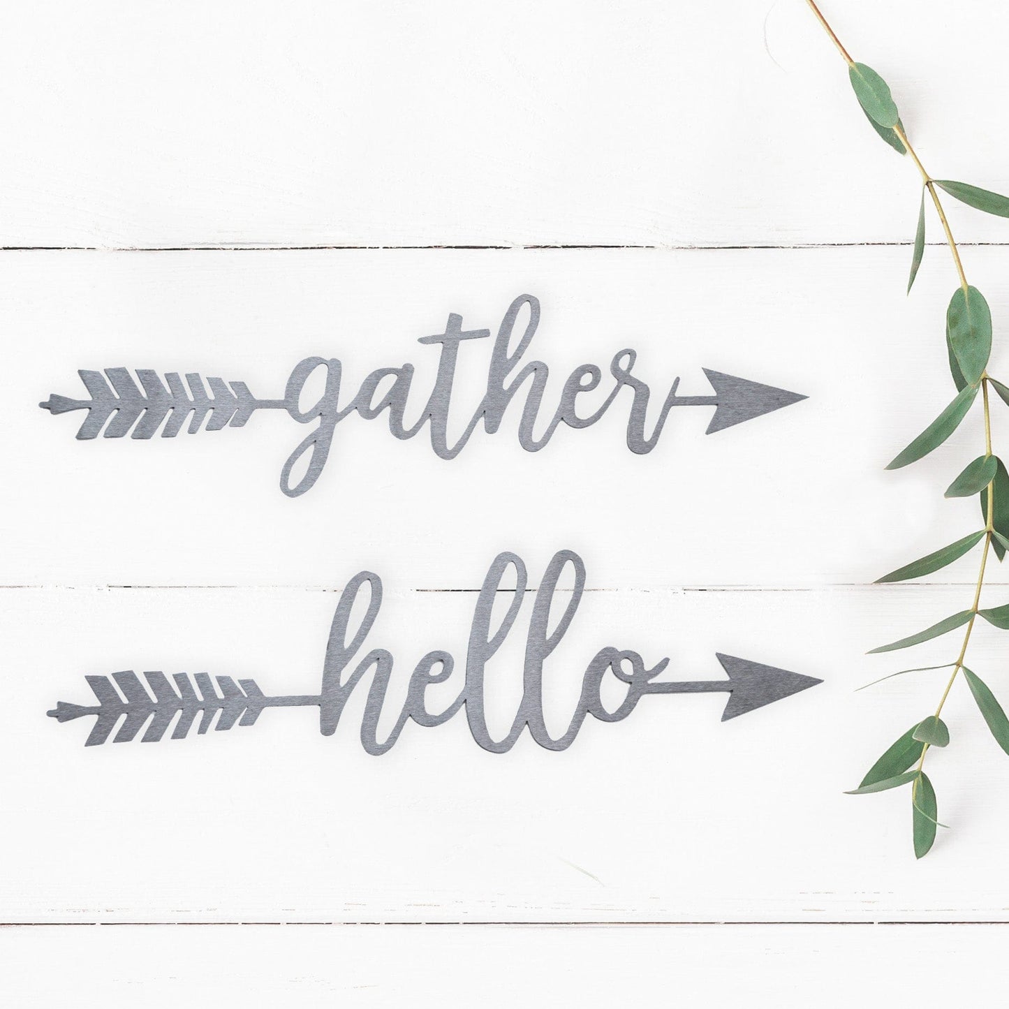 [COL] Sweets Arrow - 5 Styles - Personalized Metal Name Sign for Wall Decor