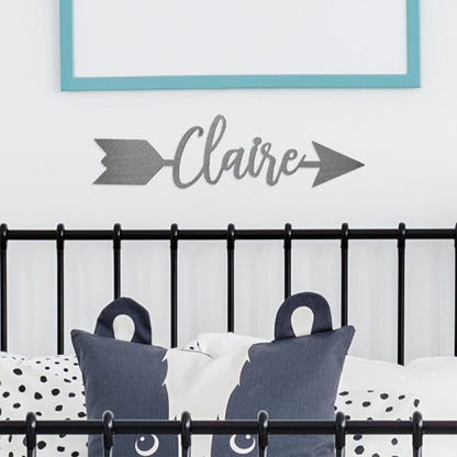 [COL] Sweets Arrow - 5 Styles - Personalized Metal Name Sign for Wall Decor