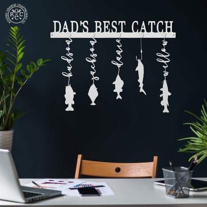 [COL] Reely Great Family Names Fish Sign Personalized - Father's Day, Dad, Grandpa
