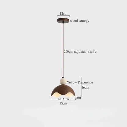 Rustic brass and ceramic glass ball led pendant light dining room