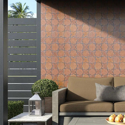 Rustic Cotto Natural Cross Terracotta Tiles 4x4