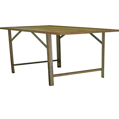 Rustic Outdoor Work Bench