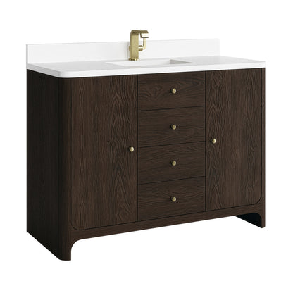 James Martin Gracyn 48" Single Bathroom Vanity, Sable