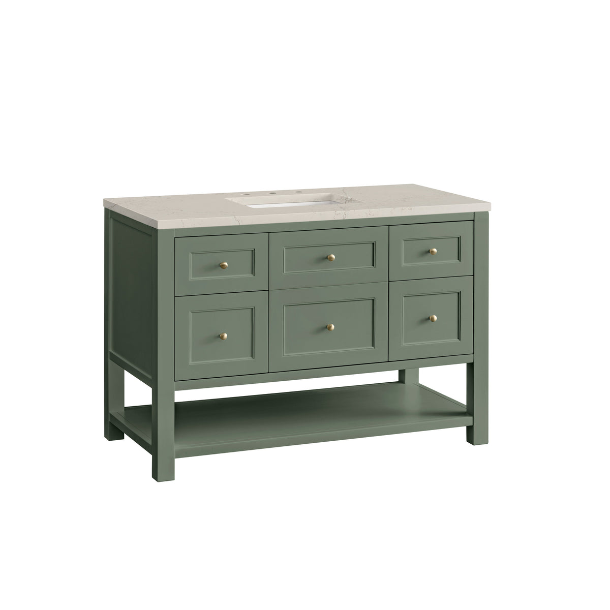 James Martin Breckenridge 48" Single Bathroom Vanity, Smokey Celadon