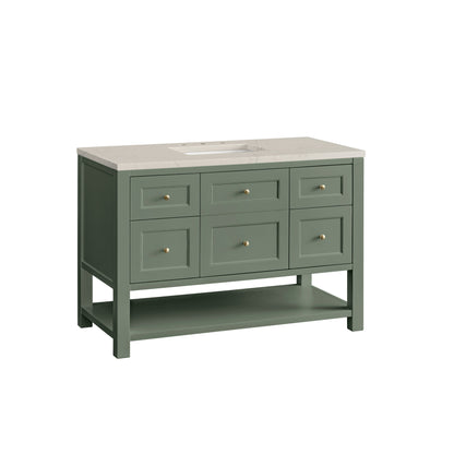 James Martin Breckenridge 48" Single Bathroom Vanity, Smokey Celadon