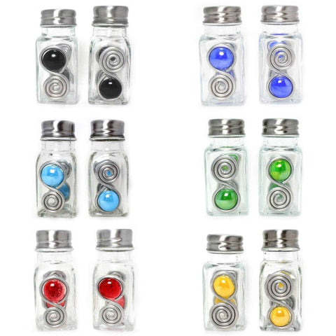 Embellished Salt & Pepper Shakers