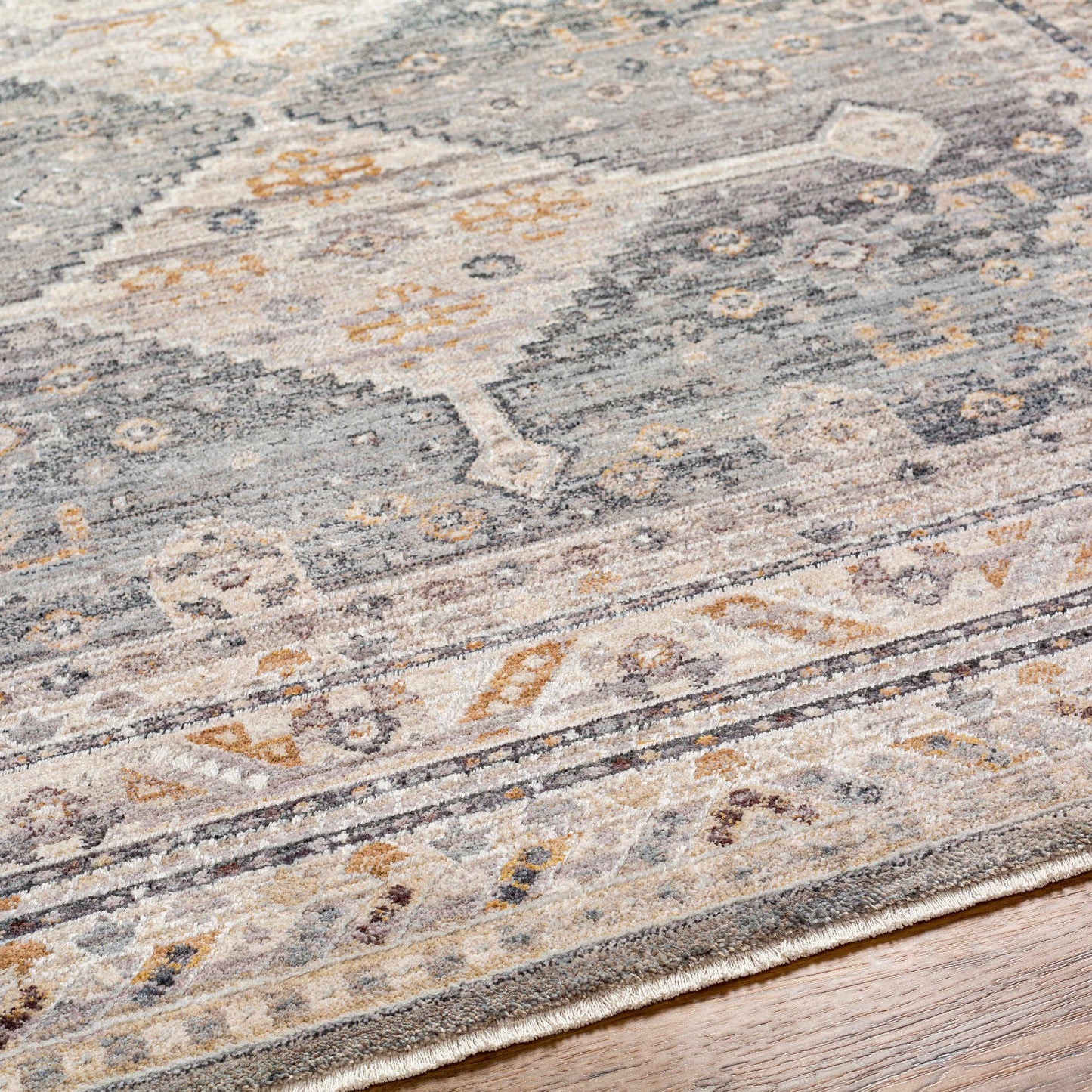 Lyam Luxe Rug with Fringes